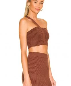 Budget 🧨 Camila Coelho Ellis Top In Nutmeg 👏 -Camila Coelho Store COEL WS204 V2