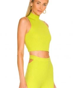 Wholesale ❤️ Camila Coelho Coyote Top In Lime ❤️ -Camila Coelho Store COEL WS214 V2