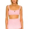 Outlet π Camila Coelho Genevieve Knit Bralette In Baby Pink β 2 Outlet π Camila Coelho Genevieve Knit Bralette In Baby Pink β -Camila Coelho Store COEL WS225 V1