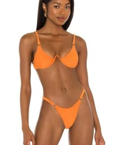 Best deal 🛒 Camila Coelho Tango Top In Rustic Orange 🎉