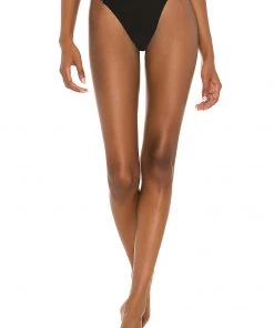 Best Pirce 😀 Camila Coelho Laura High Waist Bottom In Black 🧨