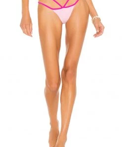 Top 10 ✨ Camila Coelho Belmira Bottom In Pink Multi 👍