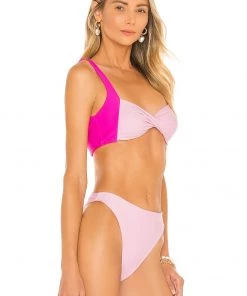 Best Sale 🌟 Camila Coelho Benedita Top In Pink Multi 🔔 -Camila Coelho Store COEL WX116 V2