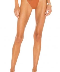 Buy 🤩 Camila Coelho Angelo Bottom In Brown & Cream 💯