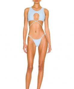 Cheapest 🛒 Camila Coelho Catalena Bottom In Sky Blue 🎉 -Camila Coelho Store COEL WX130 V4