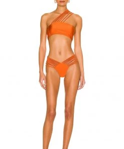 Coupon 🛒 Camila Coelho Cristiano Bottom In Rust 🔔 -Camila Coelho Store COEL WX132 V4