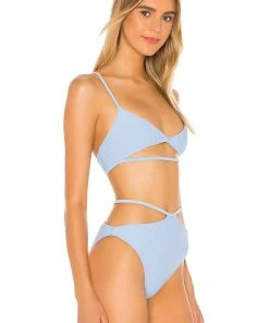 Buy 💯 Camila Coelho Marina Top In Aqua 🔔 -Camila Coelho Store COEL WX24 V2