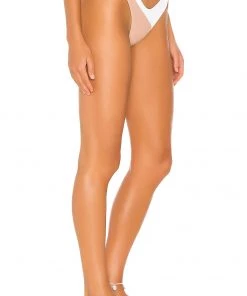 Hot Sale ⌛ Camila Coelho Rumba Bottom In White & Nude 😀 -Camila Coelho Store COEL WX30 V2