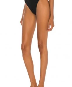 Brand new ⌛ Camila Coelho Andres High Waist Bottom In Black & Nude 🧨 -Camila Coelho Store COEL WX47 V3
