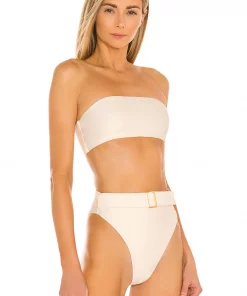 Hot Sale 👏 Camila Coelho Catarina Top In Creme 🔥 -Camila Coelho Store COEL WX52 V2