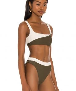 Best reviews of ❤️ Camila Coelho Santos Top In Ivory & Sage 🌟 -Camila Coelho Store COEL WX68 V2