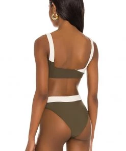 Best reviews of ❤️ Camila Coelho Santos Top In Ivory & Sage 🌟 -Camila Coelho Store COEL WX68 V3