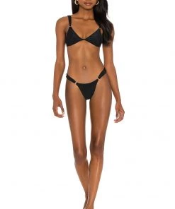 Best Sale 👏 Camila Coelho Alanza Top In Black ✨ -Camila Coelho Store COEL WX70 V4