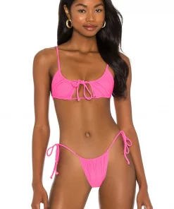 Buy ❤️ Camila Coelho Aline Top In Pop Pink 🌟