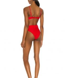 Promo 👏 Camila Coelho Paulista One Piece In Red ❤️ -Camila Coelho Store COEL WX77 V3