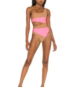 Wholesale 🧨 Camila Coelho Rumba One Piece In Pink & Nude 🔔