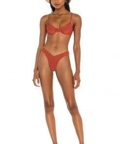 Flash Sale 👏 Camila Coelho Harbor Bottom In Rust 🛒 -Camila Coelho Store COEL WX85 V4