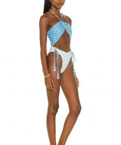 New π Camila Coelho Andressa One Piece In Blue Dot 𧨠6 New π Camila Coelho Andressa One Piece In Blue Dot 𧨠-Camila Coelho Store COEL WX93 V2